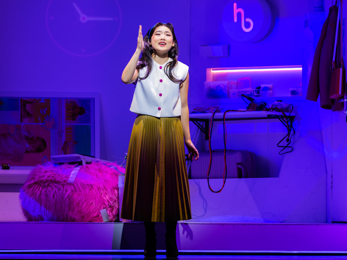 Helen J Shen as Claire in Maybe Happy Ending on Broadway